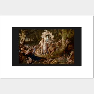 The Reconciliation of Oberon and Titania - Joseph Noel Paton Posters and Art